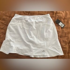 White Adidas Golf Skirt